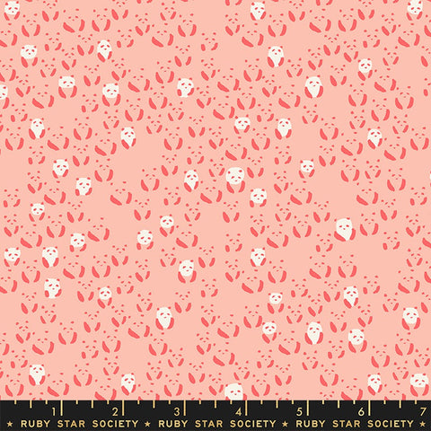 Moda Ruby Star Society Darlings 2 Panda Bebe Peach Blossom FAT QUARTER