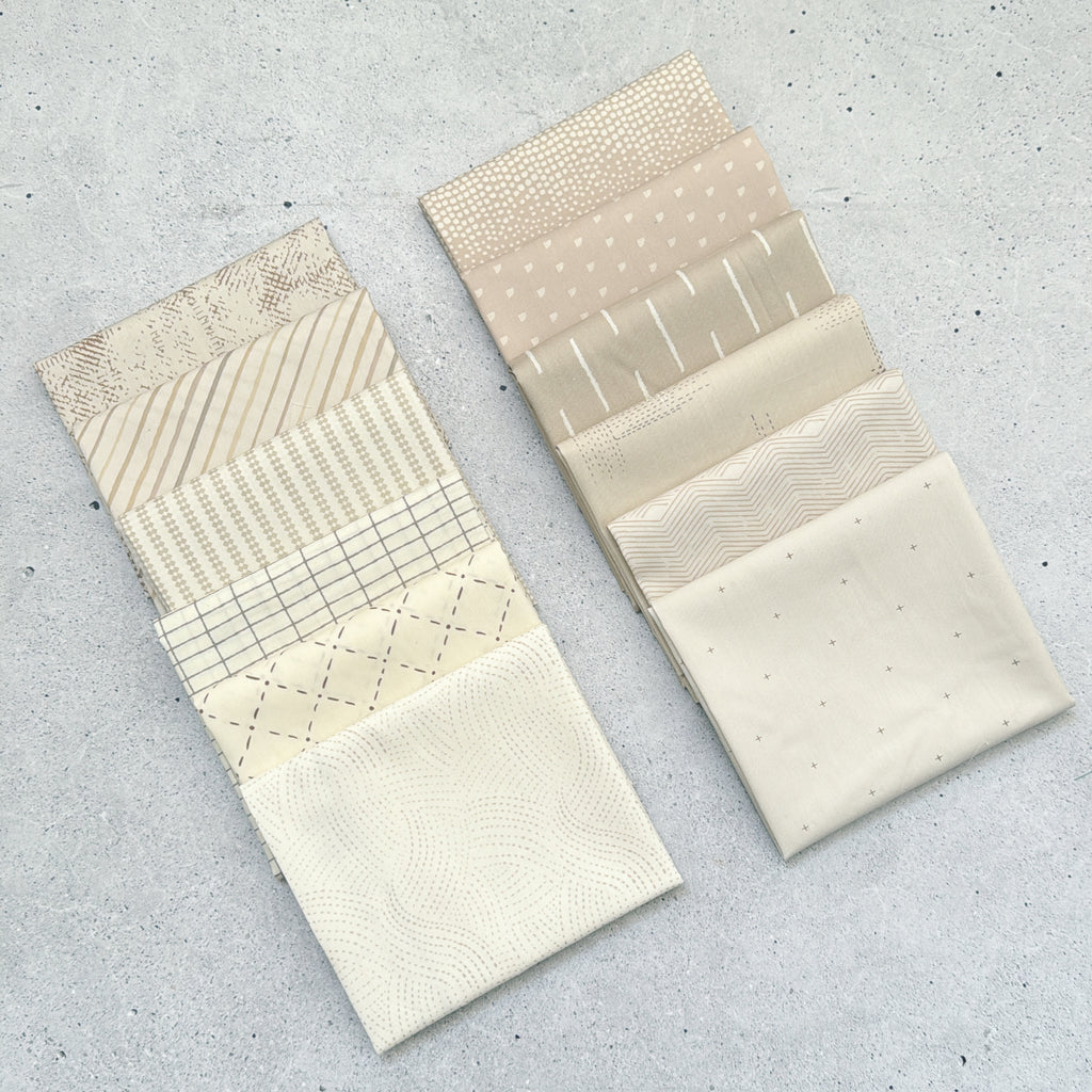{New Arrival} Art Gallery Fabrics Fusion Mineral Fat Quarter Bundle x 12 Fat Quarters