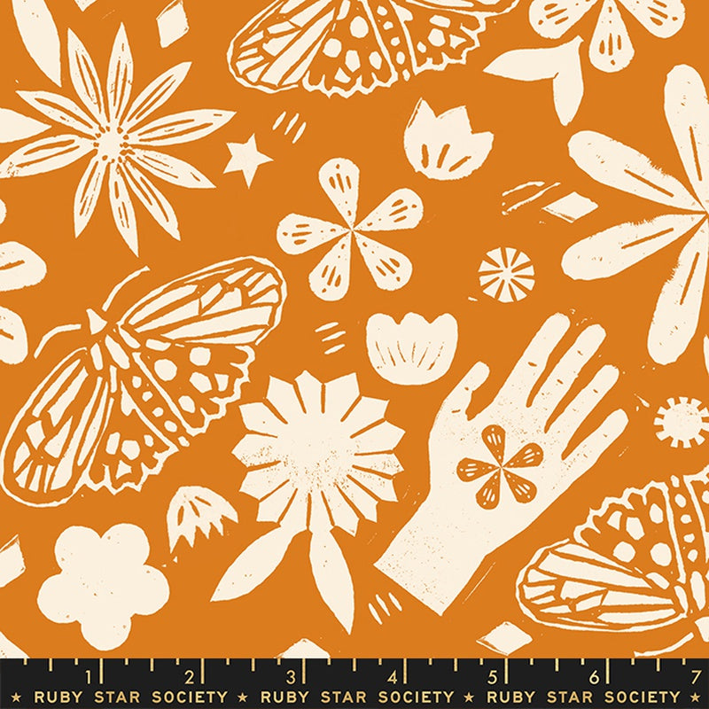 Moda Ruby Star Society Moonglow Moonrise Dream Caramel FAT QUARTER