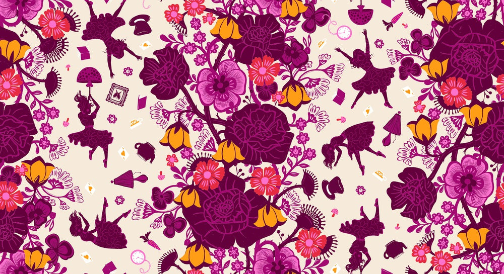 {Pre-Order October} Moda Ruby Star Society Hello Alice Rabbit Hole Shell