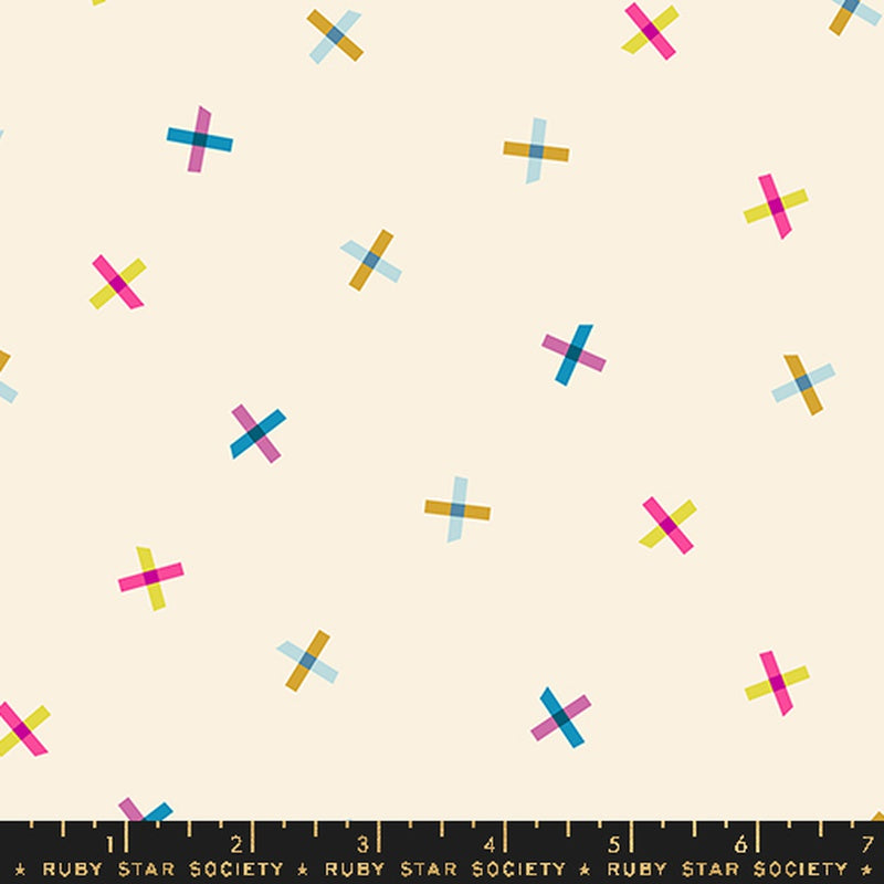 {Pre-Order August} Moda Ruby Star Society Washi Plus Plus Points Natural
