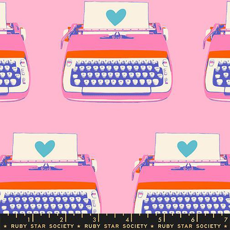 {Pre-Order October} Moda Ruby Star Society Best Day Ever Typewriters Posy