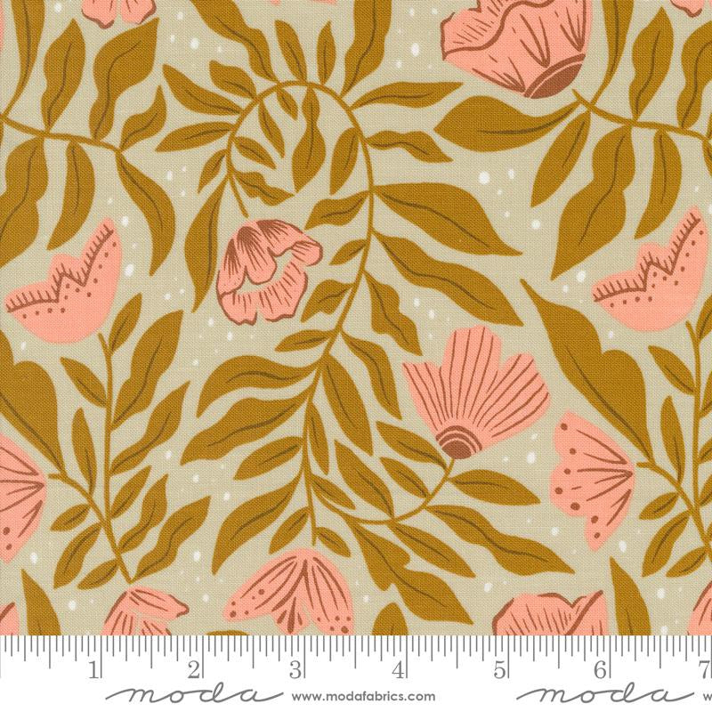 {New Arrival} Moda Folk & Lore Dancing Flowers Mushroom