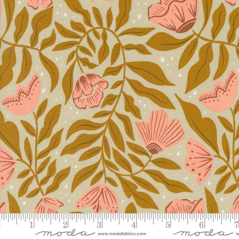 {New Arrival} Moda Folk & Lore Dancing Flowers Mushroom