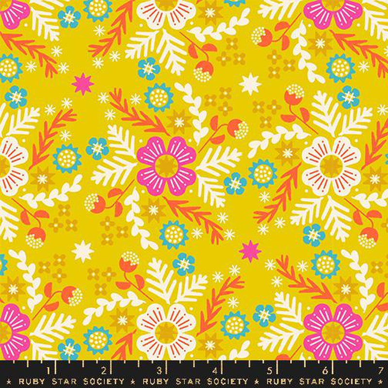 {New Arrival} Moda Ruby Star Society Pivot Wildflower Golden Hour