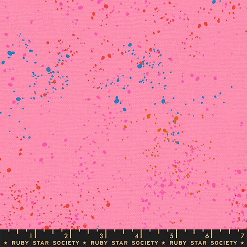 {Pre-Order January} Moda Ruby Star Society Speckled - CANVAS Speckled Flamingo
