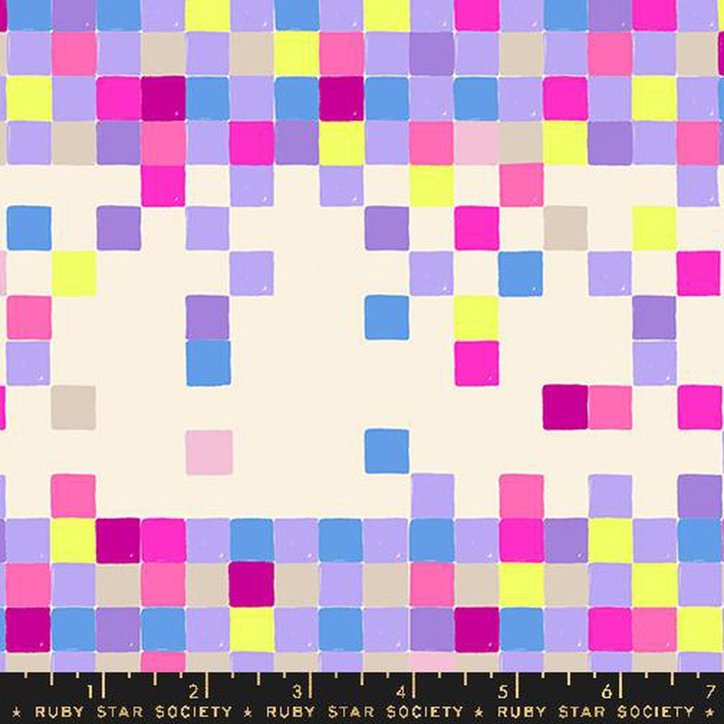 {New Arrival} Moda Ruby Star Society Glow Garden Pixel Natural