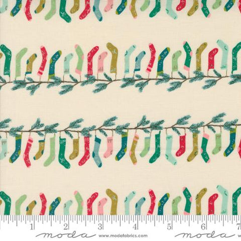 {New Arrival} Moda Cozy Wonderland Stocking Stripe Cloud
