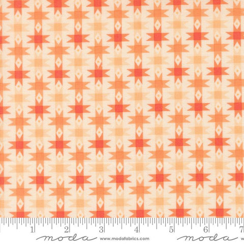 {Pre-Order November} Moda Fabrics Elizabeth Hartman Popcorn Ribbon Star Blenders Peach