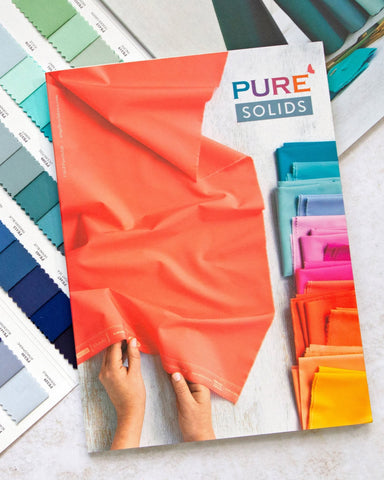 {New Arrival} Art Gallery Fabrics Pure Solids Colour Charts Updated- 203 Colour Swatches