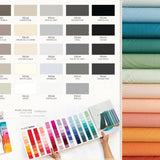 {New Arrival} Art Gallery Fabrics Pure Solids Colour Charts Updated- 203 Colour Swatches