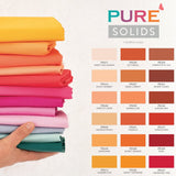 {New Arrival} Art Gallery Fabrics Pure Solids Colour Charts Updated- 203 Colour Swatches