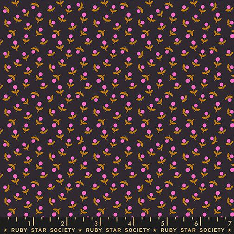{Pre-Order October} Moda Ruby Star Society Catnap Sprout Black