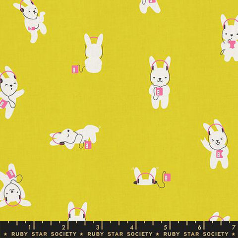 {Pre-Order August} Moda Ruby Star Society Lofi Linens Rabbeats Citron