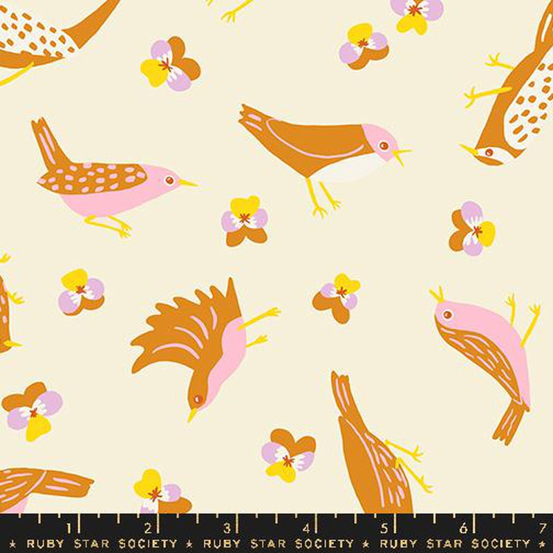 {New Arrival} Moda Ruby Star Society Bird is the Word Migration Natural