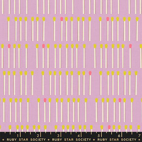 {Pre-Order August} Moda Ruby Star Society Lofi Linens Meet Your Match Wisteria