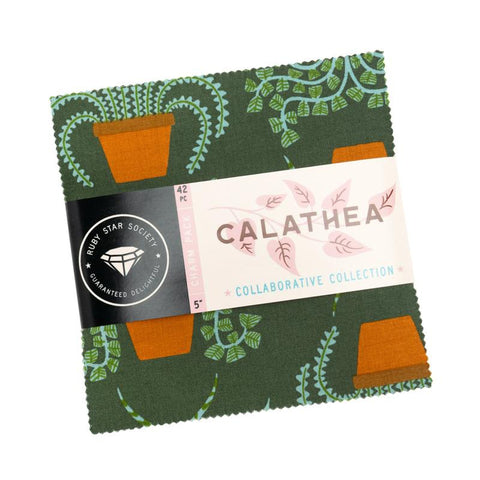 {Pre-Order Dec/Jan} Moda Ruby Star Society Calathea Squares 5"