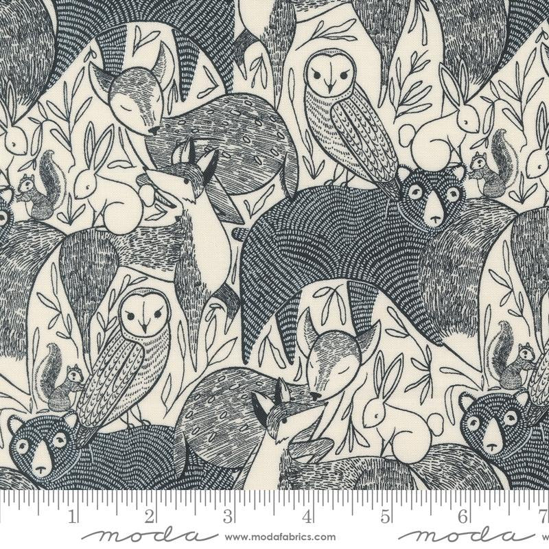 {New Arrival} Moda Gingiber Woodland Wonder Woodland Animals Cloud