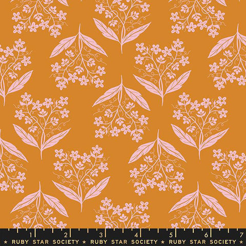 {New Arrival} Moda Ruby Star Society Verbena Florals Verbena Earth FAT QUARTER