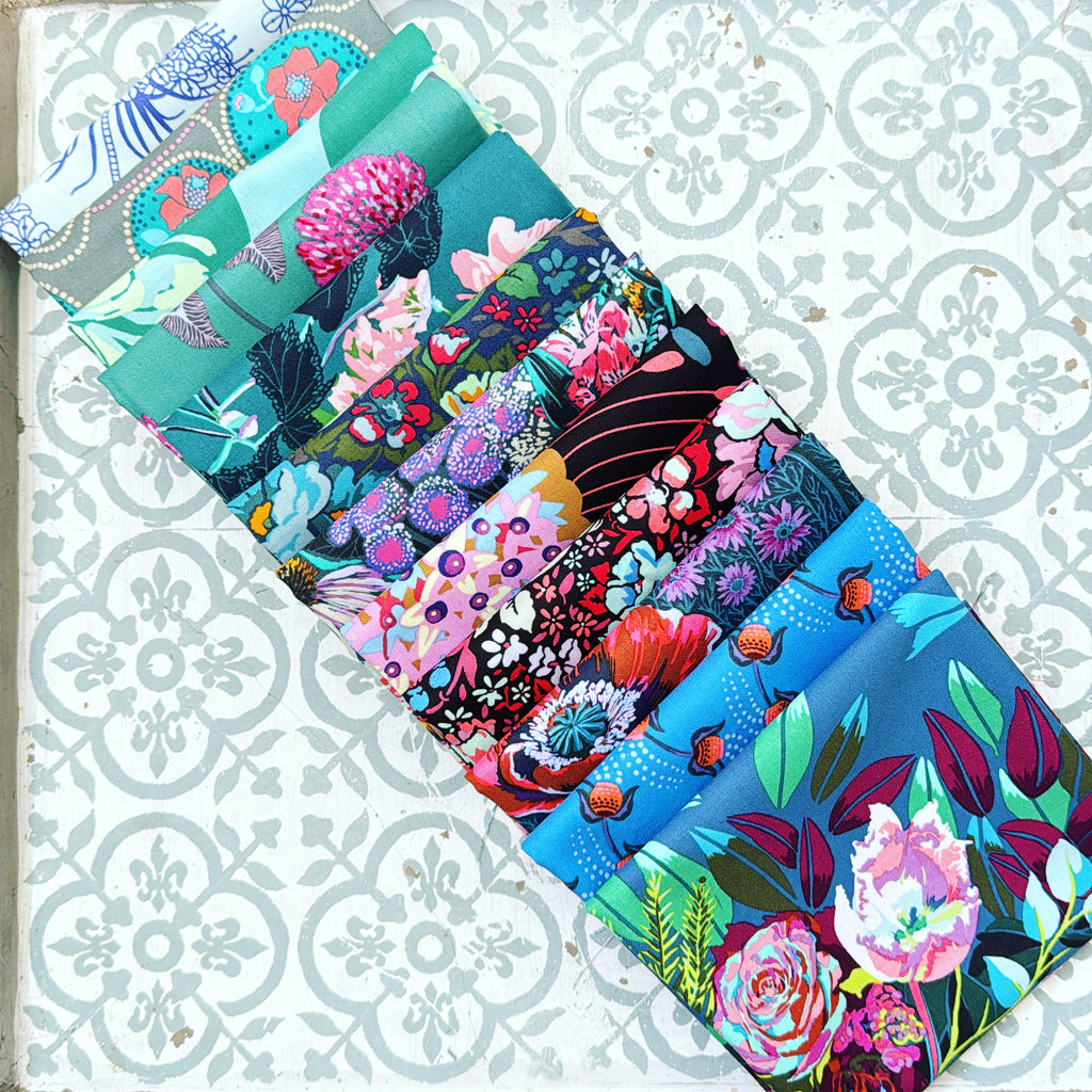 {New Arrival} Anna Maria Horner Mixed Fat Quarter Bundles x 12 Pieces Winter Edition