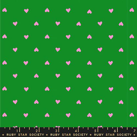 {Pre-Order February} Moda Ruby Star Society Trinketry Hearts Verdant Neon