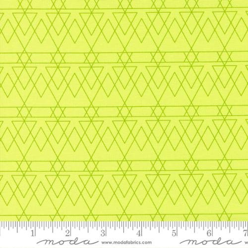 {New Arrival} Moda Saraditty Rainbow Sherbet Triangled Key Lime