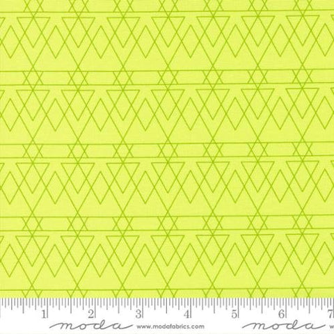 {New Arrival} Moda Saraditty Rainbow Sherbet Triangled Key Lime