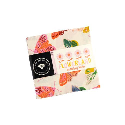 {New Arrival- Early Release} Moda Ruby Star Society Flowerland Squares 5"