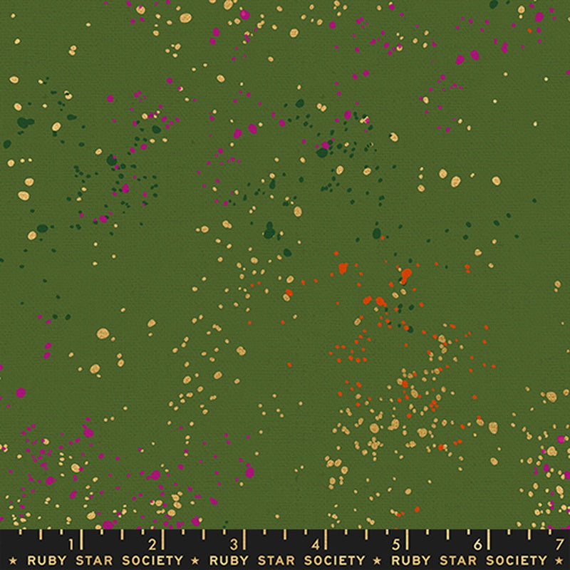 {Pre-Order January} Moda Ruby Star Society Speckled - CANVAS Speckled Metallic Sarah
