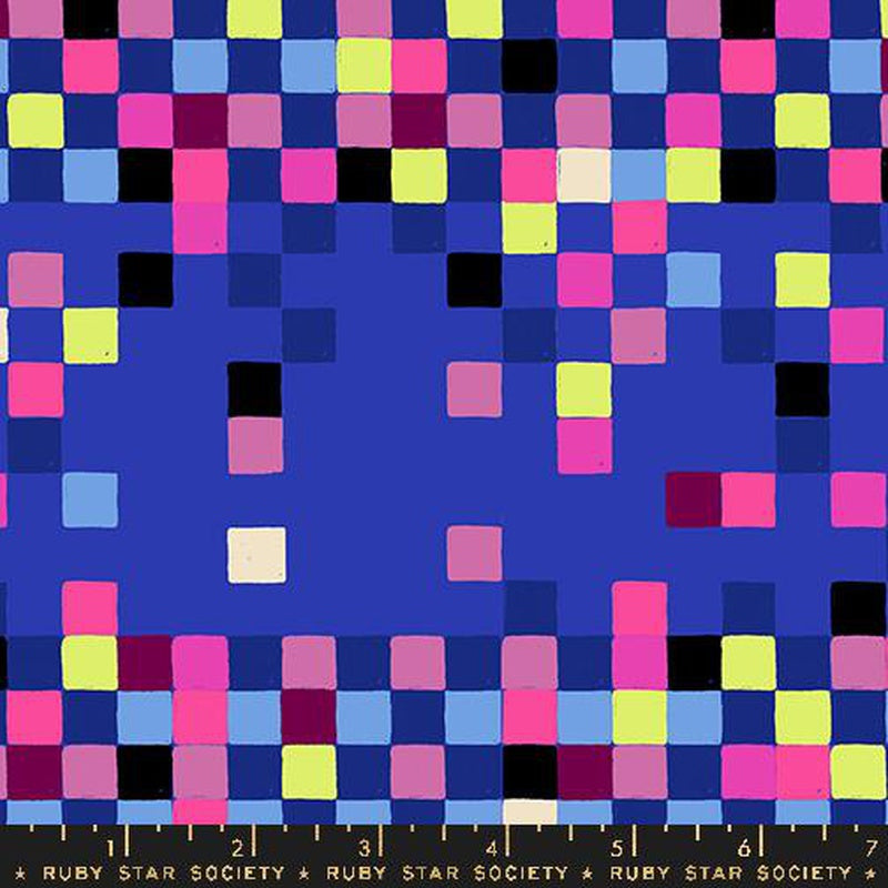{New Arrival} Moda Ruby Star Society Glow Garden Pixel Blacklight