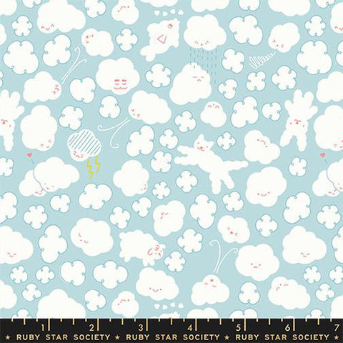 {Pre-Order February} Moda Ruby Star Society Float Cloudy- Lily Pad