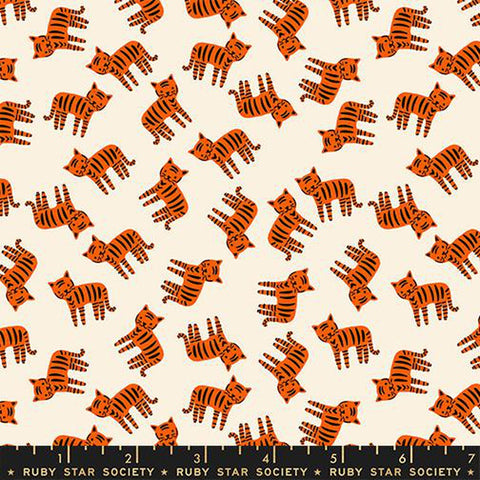 {Pre-Order October} Moda Ruby Star Society 1-800 Calico Meow Natural