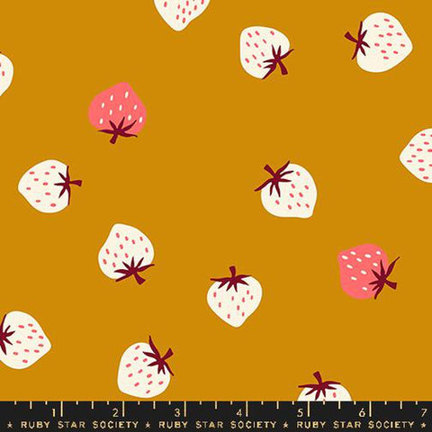 {Pre-Order May/June} Moda Ruby Star Society Strawberry - Strawberry Toss Butterscotch