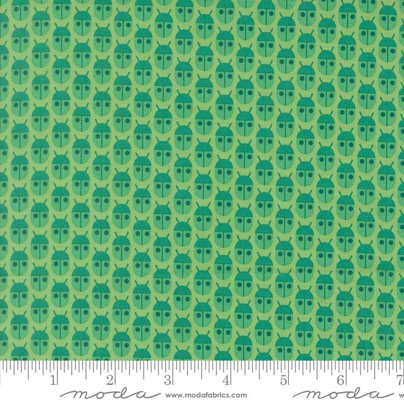 {Pre-Order November} Moda Fabrics Elizabeth Hartman Popcorn Little Bugs Jade