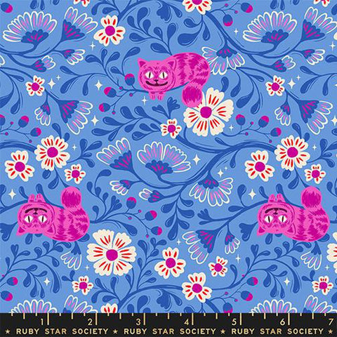 {Pre-Order October} Moda Ruby Star Society Hello Alice Cheshire Lindley Blue