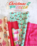 {New Arrival} Art Gallery Fabrics Christmas in Colour Fat Quarter Bundle x 15 Fat Quarters
