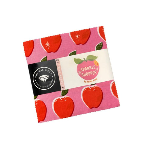 {Pre-Order March/April} Moda Ruby Star Society Sparkle Shopper Squares 5"