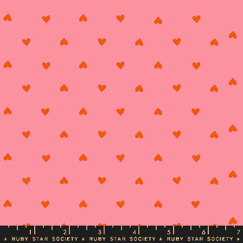 {New Arrival} Moda Ruby Star Society Juicy Hearts Ditsy Dots Sorbet