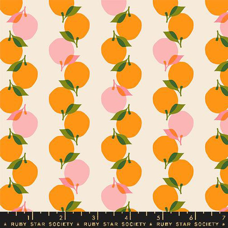 {New Arrival} Moda Ruby Star Society Juicy Stacked up Peach Orange