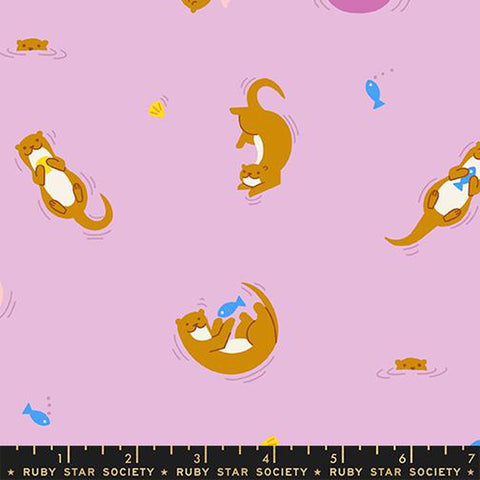 {Pre-Order February} Moda Ruby Star Society Float Otterly- Macaron