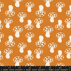 {New Arrival} Moda Ruby Star Society Honey Mushrooms Earth FAT QUARTER