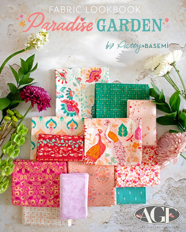 {Pre-Order June} Art Gallery Fabrics Paradise Garden Fat Quarter Bundle x 16 Fat Quarters