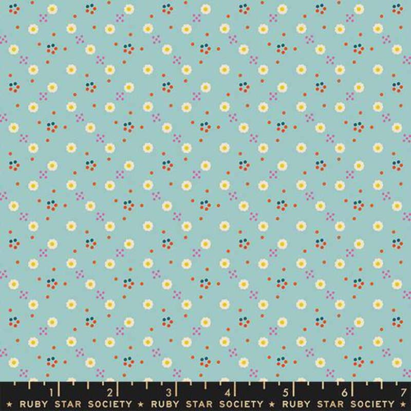 {Pre-Order October} Moda Ruby Star Society 1-800 Calico Bandana Saltwater