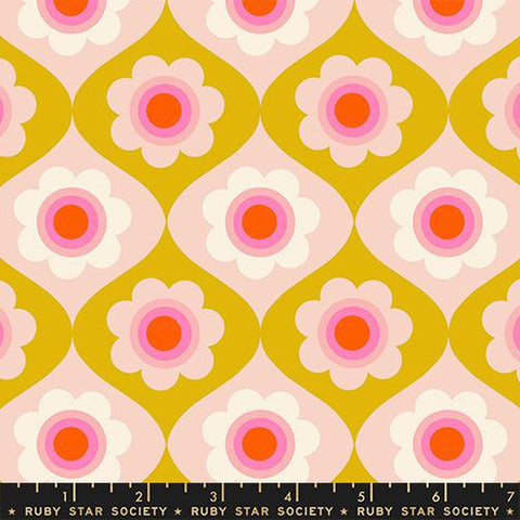 {Pre-Order February} Moda Ruby Star Society Trinketry Trinket Floral Goldenrod