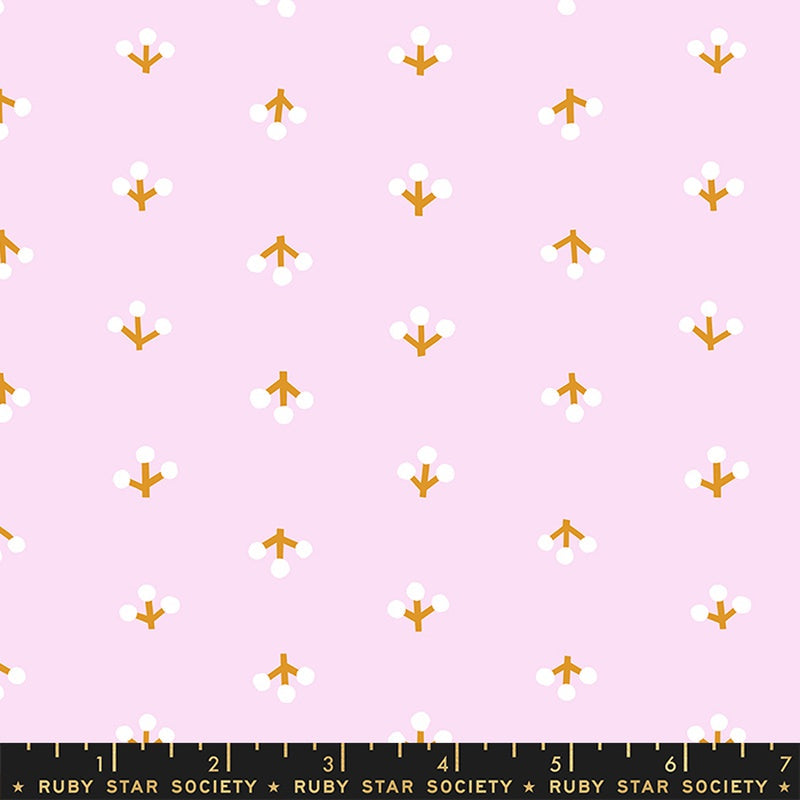 Moda Ruby Star Society Petunia Sprigs Opal FAT QUARTER