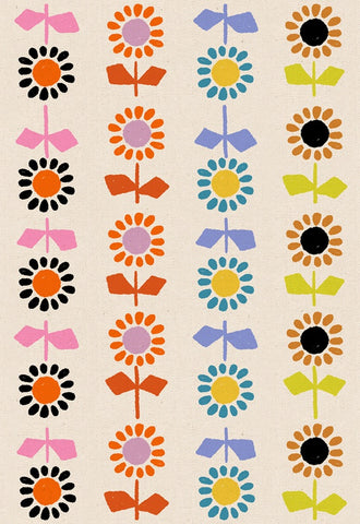 {Pre-Order October} Moda Ruby Star Society Catnap - CANVAS Daisy Stripe Natural