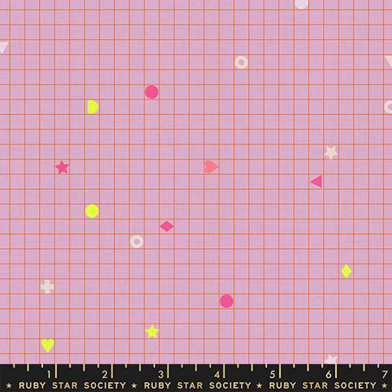 {Pre-Order August} Moda Ruby Star Society Lofi Linens Power Grid Wisteria