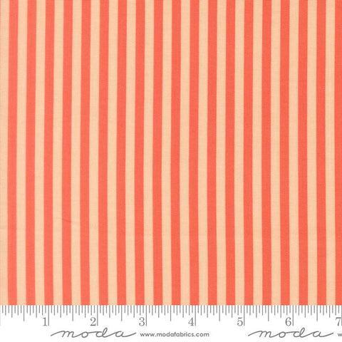 {Pre-Order November} Moda Fabrics Elizabeth Hartman Popcorn Stripes Coral