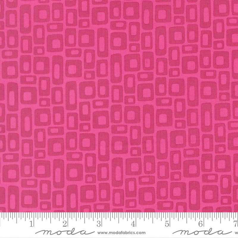 {Pre-Order May} Moda Fabrics Elizabeth Hartman Scenery Marshmallow Fuchsia