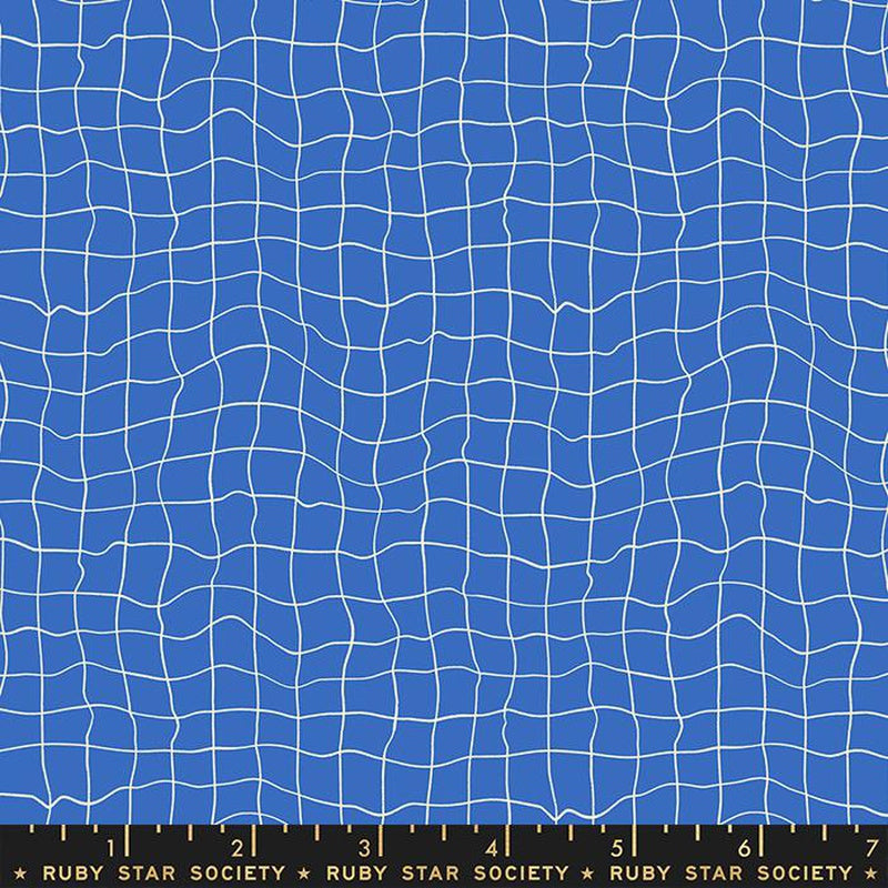 {New Arrival} Moda Ruby Star Society Water Pool Tiles Royal Blue